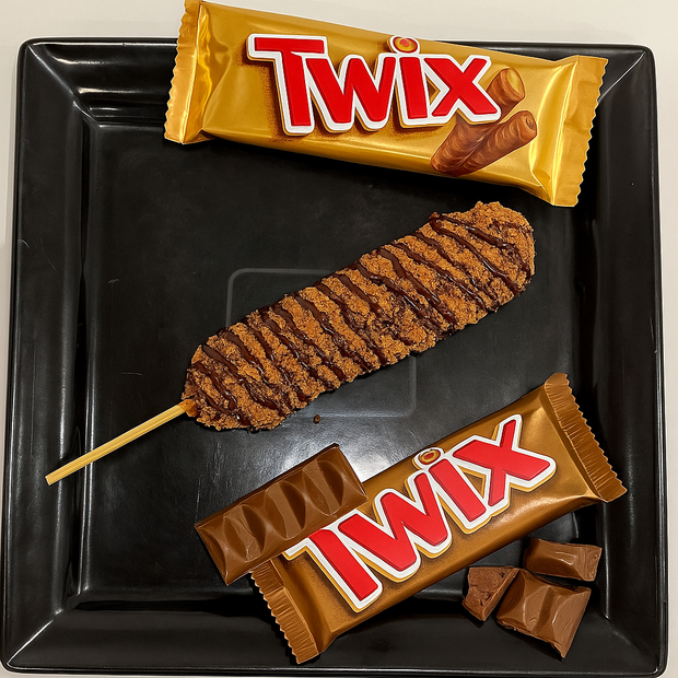 TWIX LOLLIPOP WAFFLE 🍫