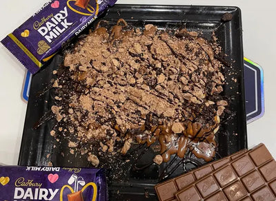 DAIRY MILK MINI PANCAKES 🍫