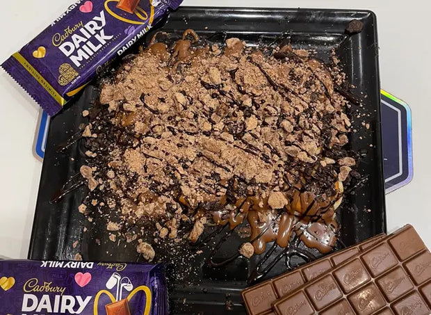DAIRY MILK MINI PANCAKES 🍫