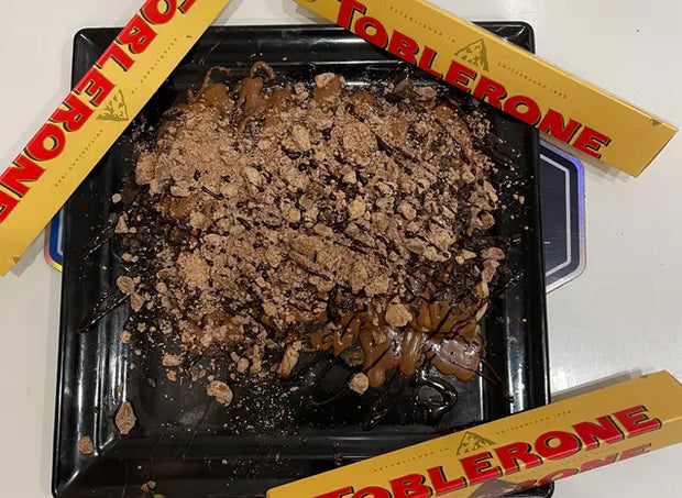 TOBLERONE MINI PANCAKES 🍫